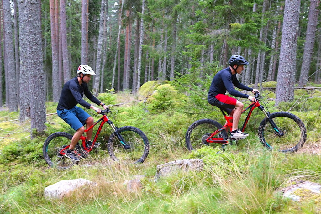 MTB cykling i Bjursås